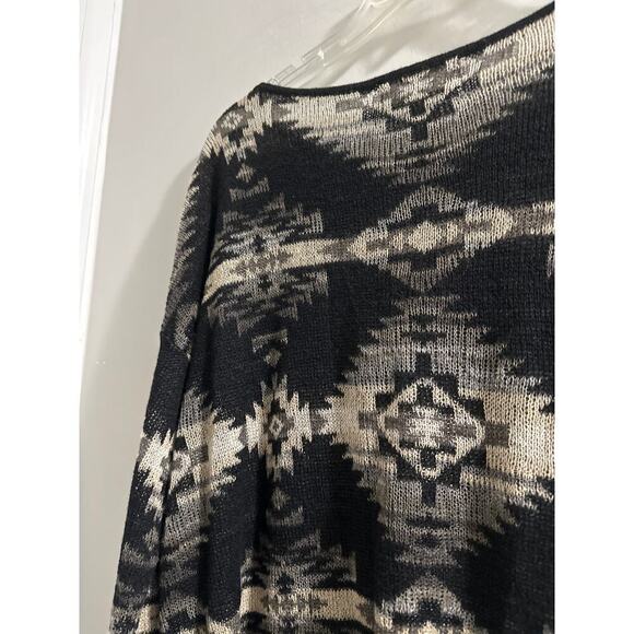 Denim & Supply Ralph Lauren Aztec Southwestern Thin Knit Sweater Size Small - Picture 5 of 5